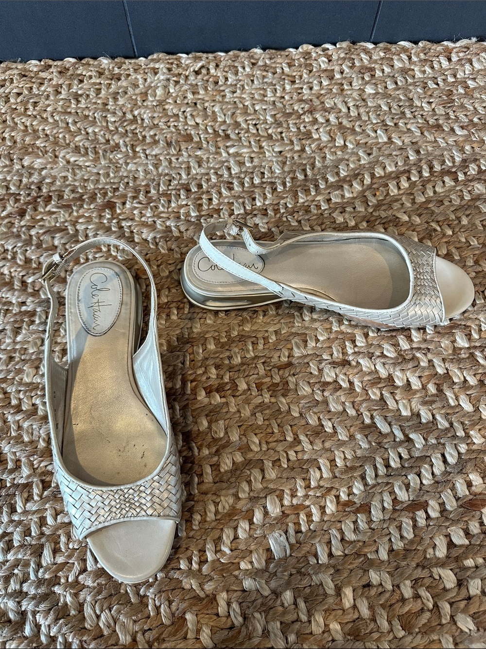 Cole Haan sling back sandals size 9.5